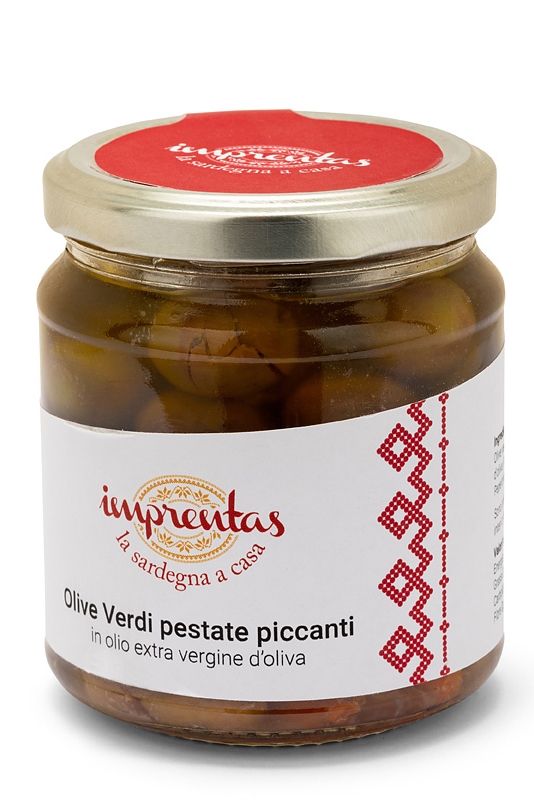 Olive Pestate piccanti