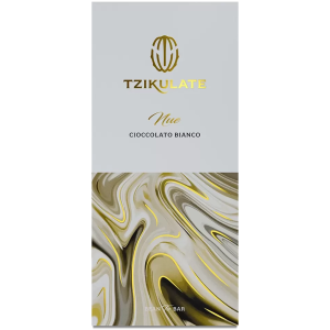 Nue Cioccolato artigianale bianco - 12 Tavolette da 80gr