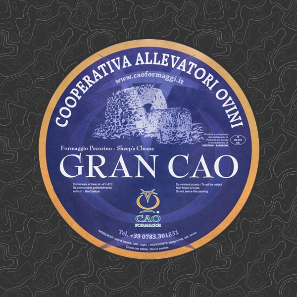 Gran Cao Pecorino Stagionato Porzionato 600gr