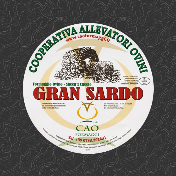 Gran Sardo Pecorino Stagionato 3,2kg