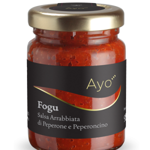 Fogu salsa di Peperone e Peperoncino - 12 Vasetti da 95gr