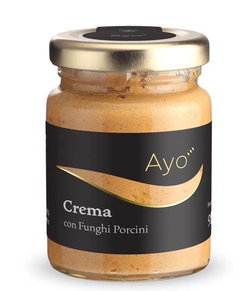 Crema con Funghi Porcini - 12 Vasetti da 95gr