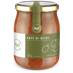 Pate’ di olive - 6 Vasetti da 520gr