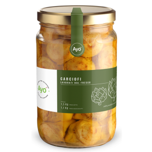 Carciofi lavorati dal fresco - 2 Vasi da 1,5kg