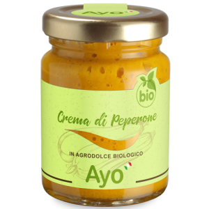 Crema di peperone in agrodolce Bio - 12 Vasetti da 95gr