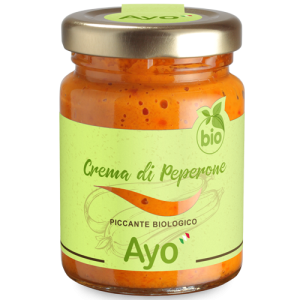 Crema di peperone piccante Bio - 12 Vasetti da 95gr