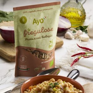 Le Fregulose Pasta e Ceci Biologici - 10 Bustine da 150gr