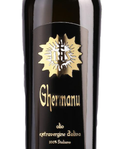 Ghermanu Olio Extravergine di Oliva cultivar nera di Oliena Bio - 12 Bottiglie da 250ml