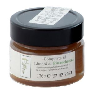 Composta di Limoni al Finocchietto - 6 Vasetti da 170gr
