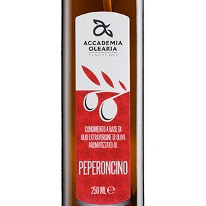 Olio Extravergine di Oliva Fruttato Aromatizzato al Peperoncino - 15 Bottiglie con tappo vite da 250ml