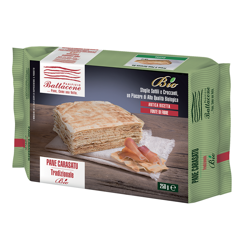 Pane Carasau Linea Bio - 12 Confezioni da 250gr