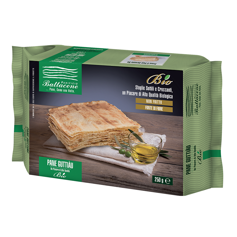 Pane Guttiau Linea Bio - 12 Confezioni da 250gr