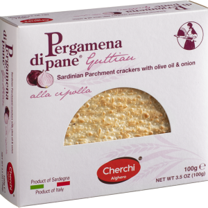 Pergamena di Pane Guttiau alla Cipolla - 20 Cartoni da 100gr