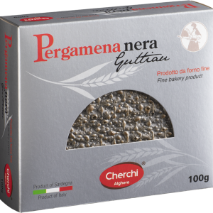 Pergamena di Pane Guttiau Nero - 20 Cartoni da 100gr
