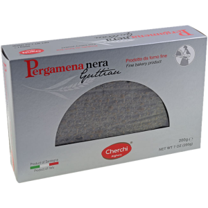 Pergamena di Pane Guttiau Nero - 12 Cartoni da 200gr