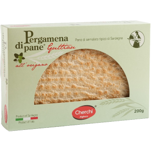 Pergamena di Pane Guttiau all'Origano - 12 Cartoni da 200gr
