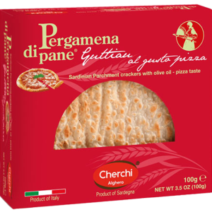 Pergamena di Pane Guttiau al gusto Pizza - 20 Cartoni da 100gr