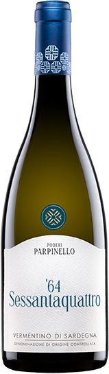 Sessantaquattro 64 Vermentino di Sardegna DOC - 6 Bottiglie da 0,75lt