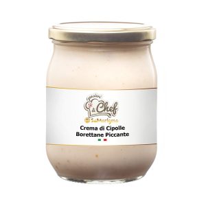 Crema di Cipolline Borettane Piccante - 6 Vasetti da 500gr