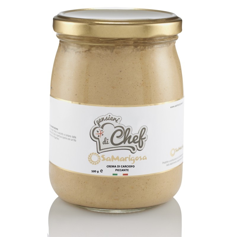 Crema di Carciofo Piccante - 6 Vasetti da 500gr
