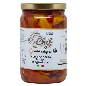 Peperone Sardo misto in Agrodolce - 2 Vasetti da 1600gr