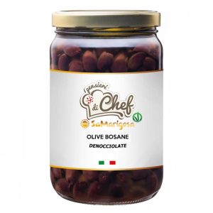 Olive Bosane denocciolate in olio di semi - 2 Vasetti da 1400gr