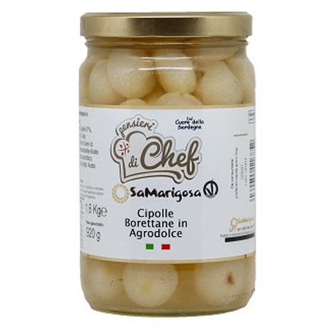 Cipolline Borettane in Agrodolce - 2 Vasetti da 1600gr