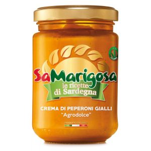 Crema di Peperone Giallo Agrodolce - 12 Vasetti da 130gr
