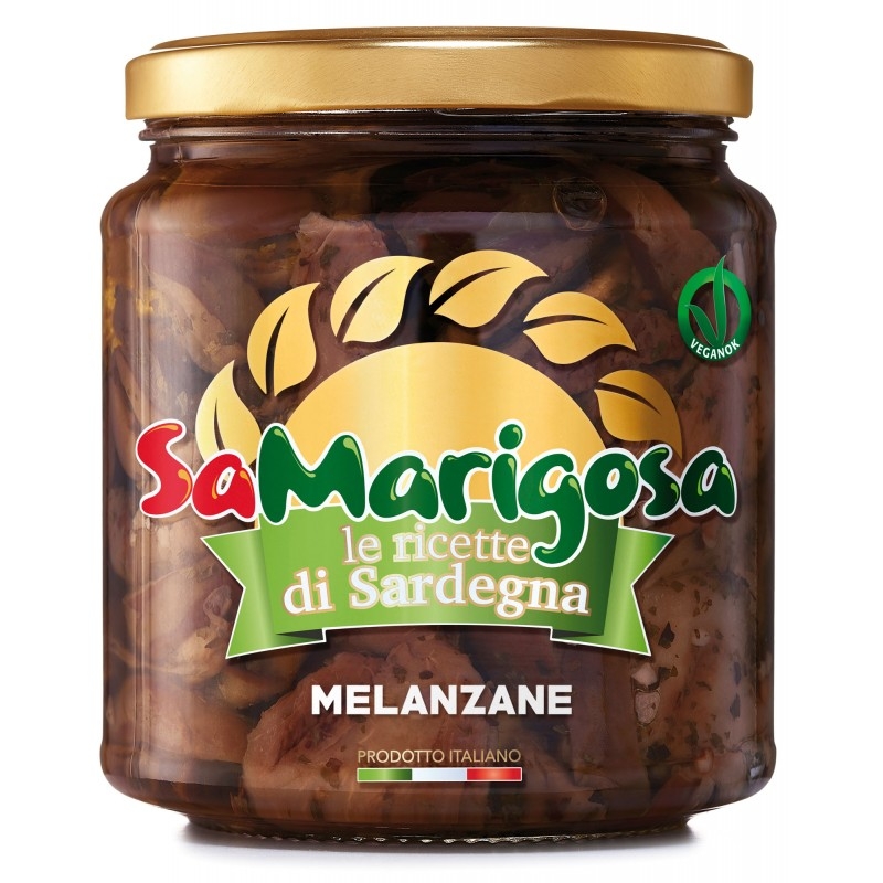 Melanzane sott'olio - 12 Vasetti da 280gr