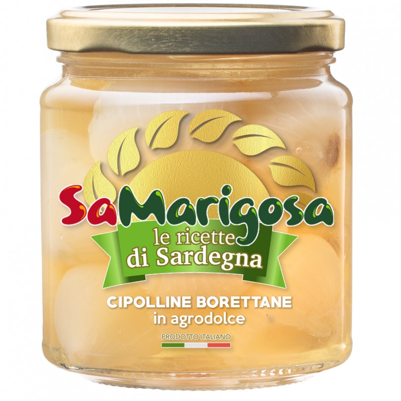 Cipolline Borettane in Agrodolce - 12 Vasetti da 280gr