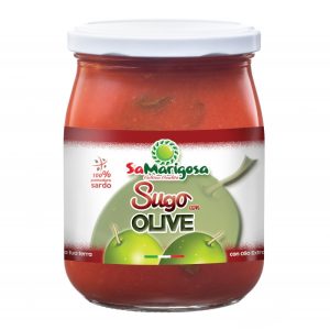 Sugo di Pomodoro con Olive verdi - 6 Vasetti da 500gr