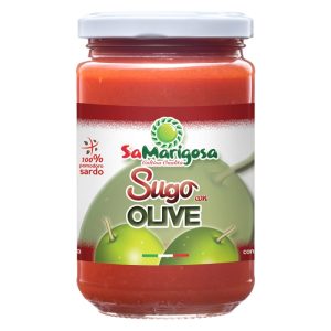 Sugo di Pomodoro con Olive verdi - 12 Vasetti da 300gr