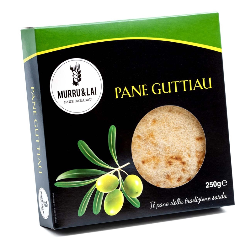 Pane Guttiau - 16 Confezioni da 250gr