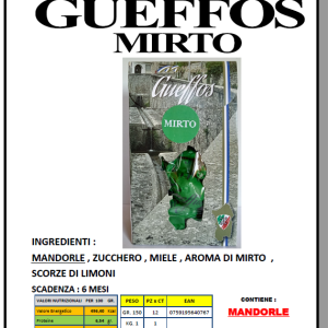 Gueffos - Guelfi al Mirto 150g